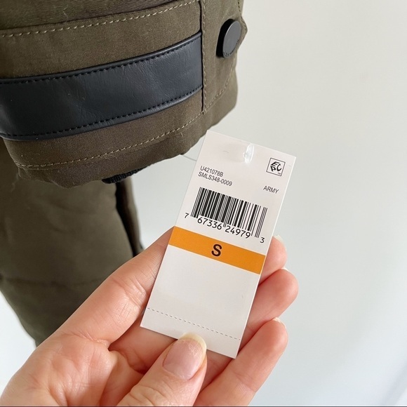 Lucky Brand Green Quilted Hooded Parka Coat NWT - Picture 5 of 11